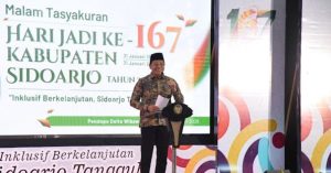 Peringatan Hari Jadi Ke-167 Kabupaten Sidoarjo, Jadi Momentum Refleksi dan Penguatan Kebersamaan lewat Tasyakuran