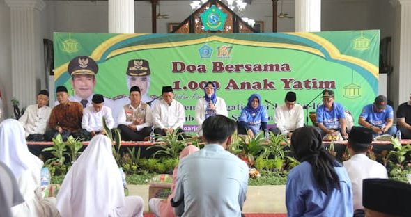 Peringati Hari Jadi Kabupaten Sidoarjo  Ke-167  Kembali Gelar Doa Bersama  1000 Anak Yatim