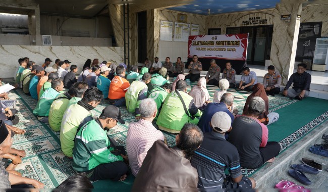 Polres Mojokerto Kota Perkuat Partisipasi Masyarakat Jaga Keamanan Melalui Sabuk Kamtibmas